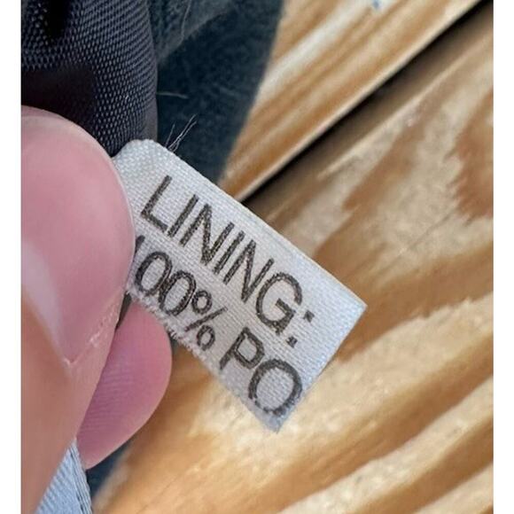 All Silks 100% Silk Jacket Size Large Men’s Black Full Zip - Picture 6 of 9